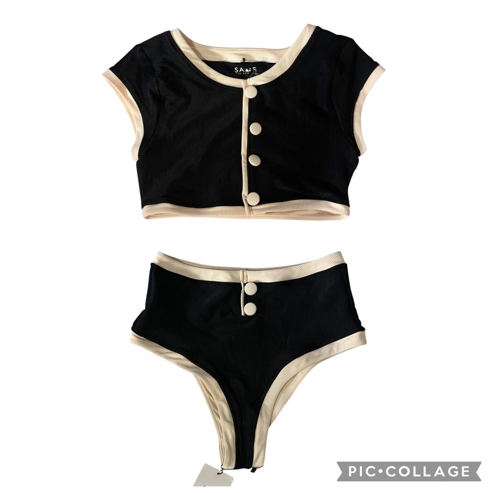 Same The Grace Top and The Grace High Rise Bikini 2-Piece Set — Size Small NWT - Picture 4 of 15